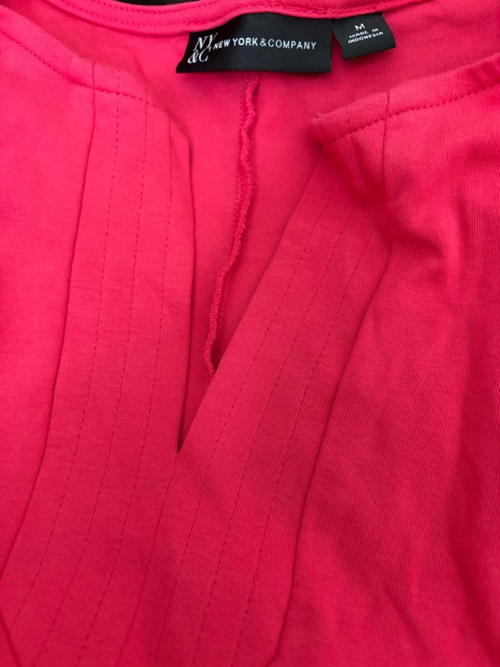 New York & Company Sleeveless Pink Dress w/Pockets - Picture 6 of 6